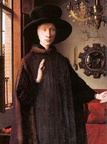 Jan Van Eyck Portrait of Giovanni Arnolfini and his Wife
